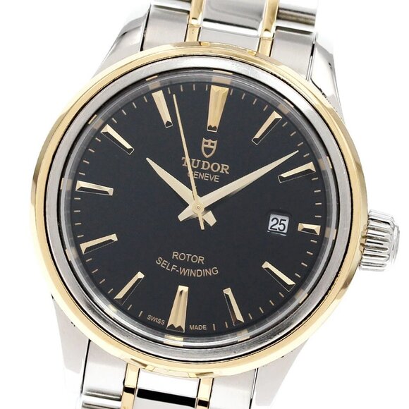 TUDOR style 12103 Date black Dial Automatic Ladies Watch_837739 - Picture 1 of 6